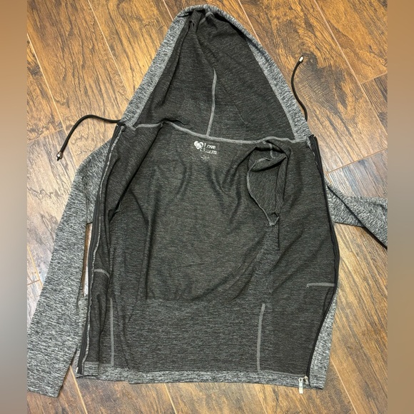 Love Charm Girls Zippered Hoodie Jacket - Picture 2 of 10